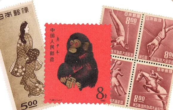 切手・中国切手のイメージ画像
